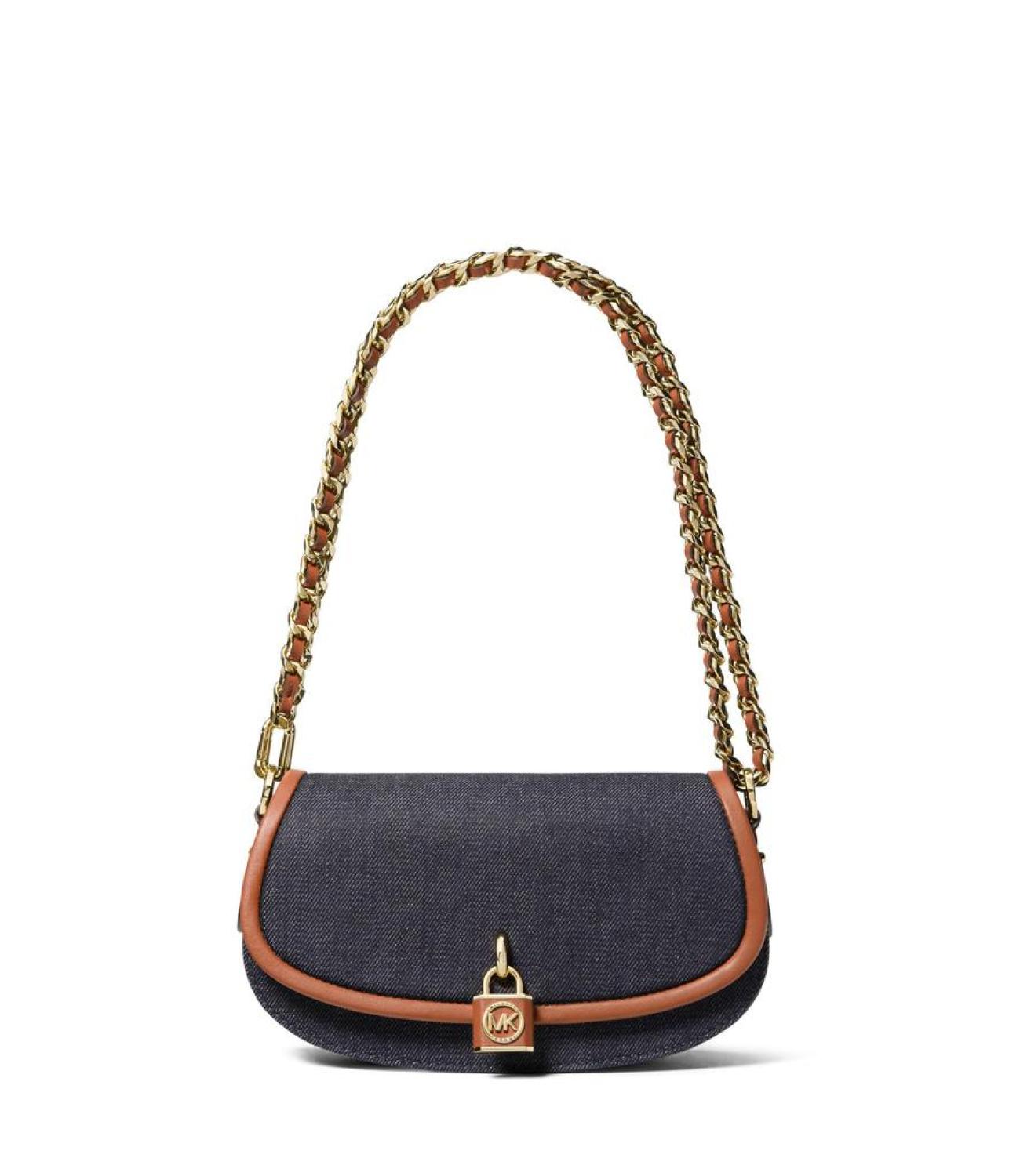 Mila Small East/West Chain Sling Messenger