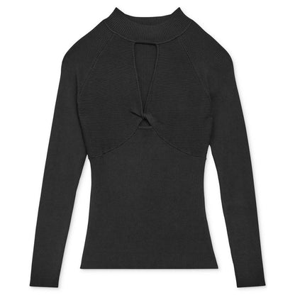 Women's Rubie Twist-Front Cut-Out Sweater