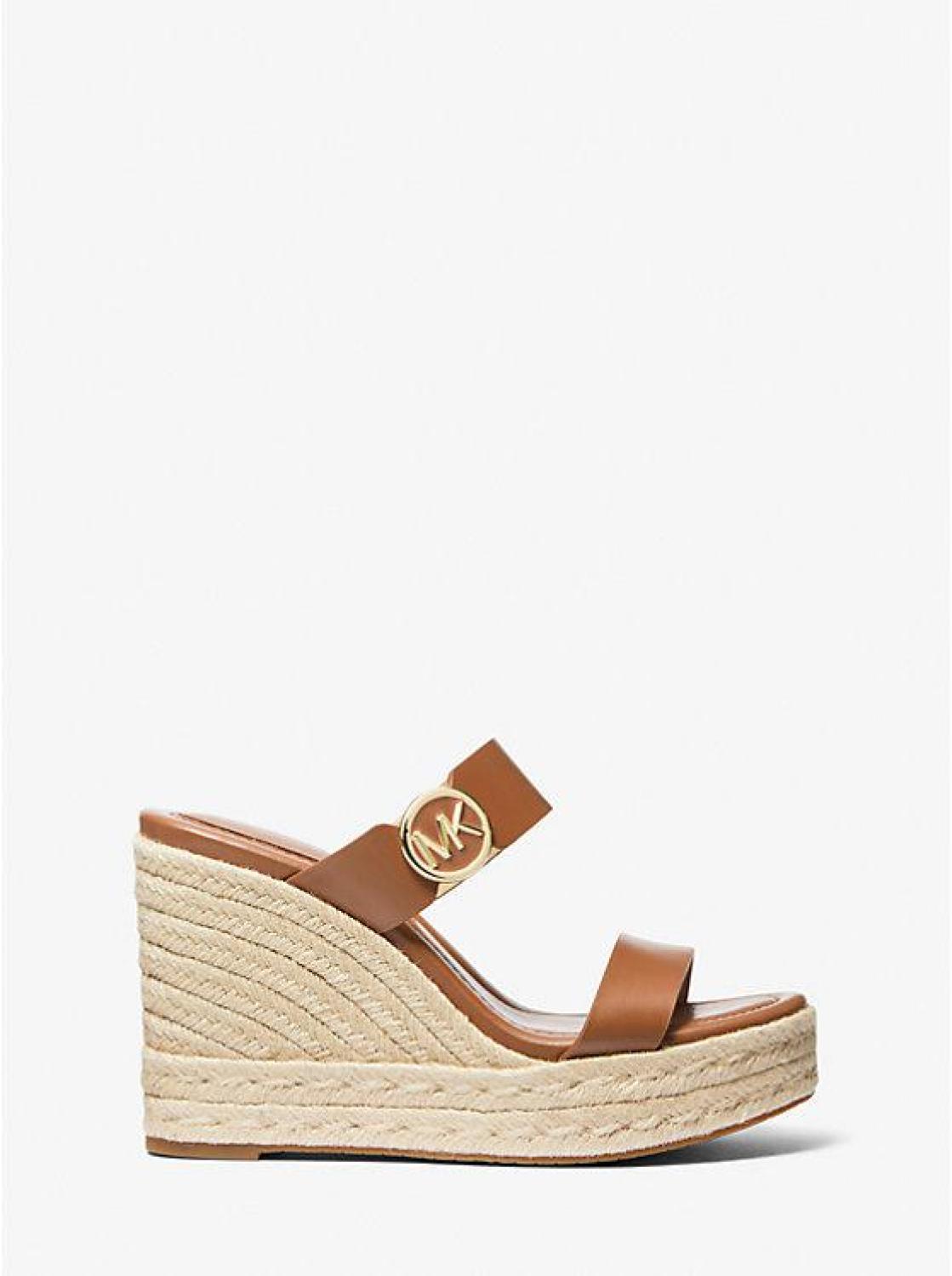 Lucinda Leather Wedge Sandal