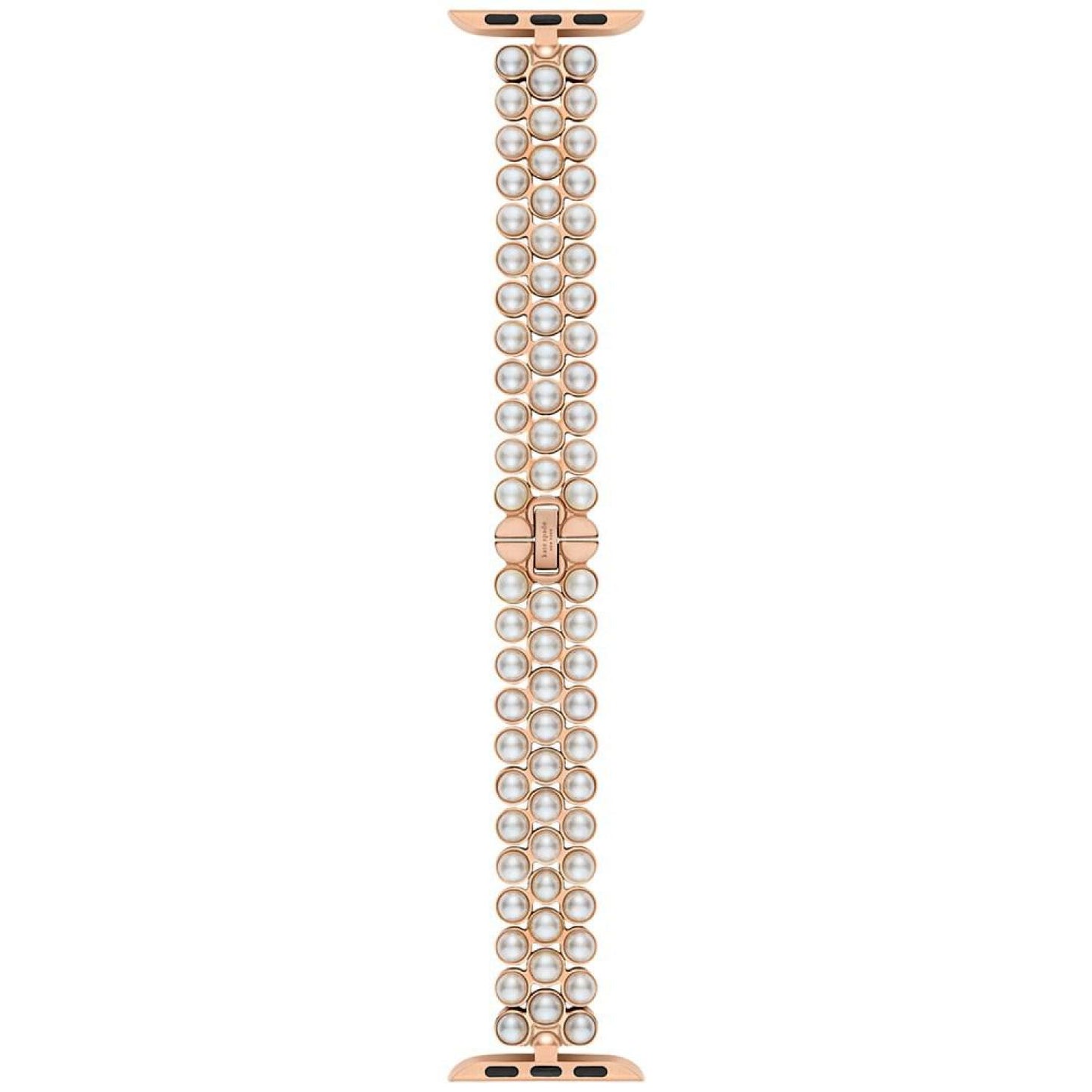 Imitation Pearl Gold-Tone Stainless Steel 38/40mm Bracelet for Apple Watch®