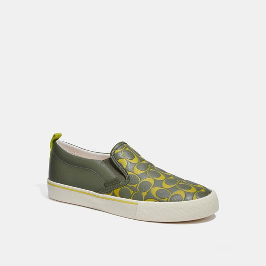 Coach Outlet Skate Slip On Sneaker In Signature