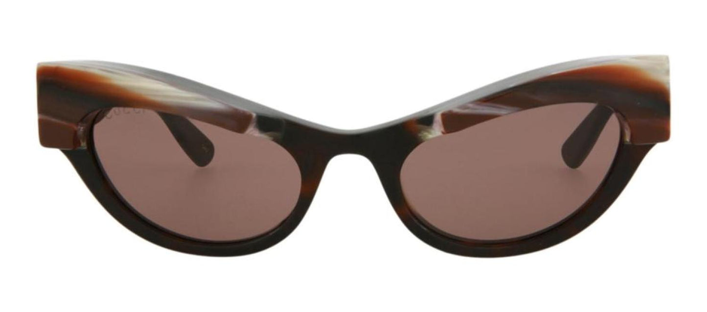 Gucci GG1167S 002 Cat Eye Sunglasses MX