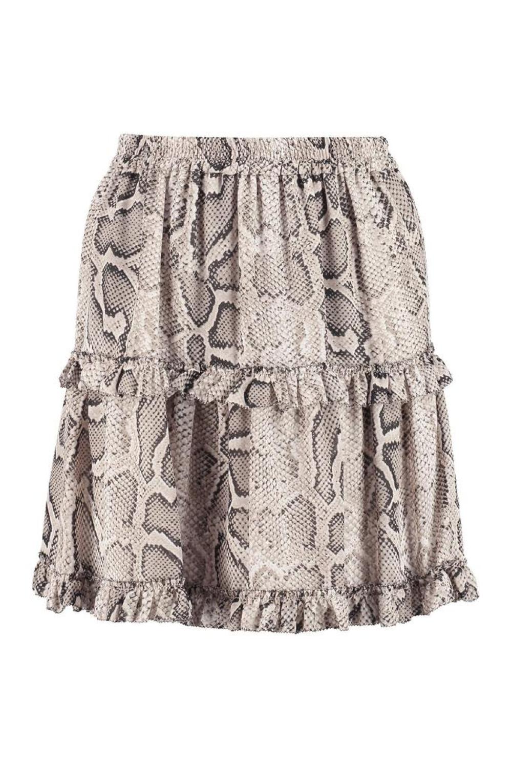 Michael Michael Kors Georgette Printed Mini Skirt