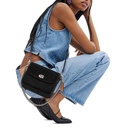 Cassie 19 Denim Mini Crossbody