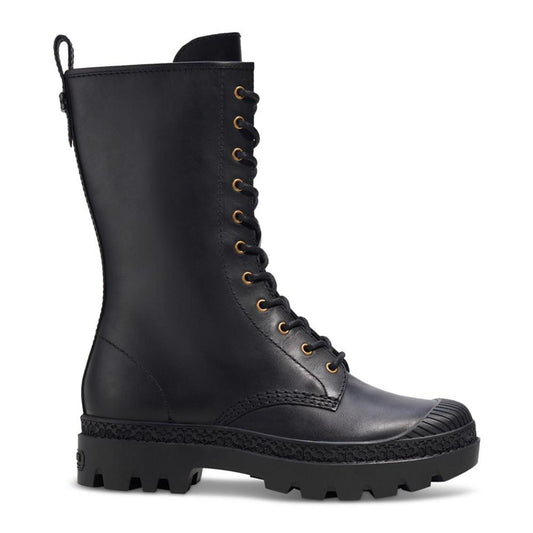 Women's Tasha Lace-Up Lug Sole Tall Combat Boots