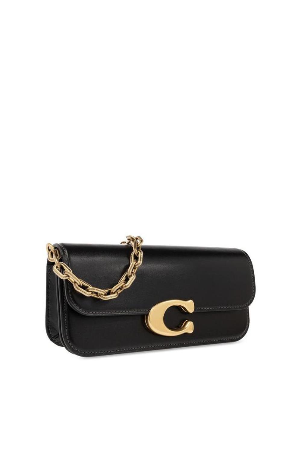 Coach Tabby Logo Plaque Shoulder Bag