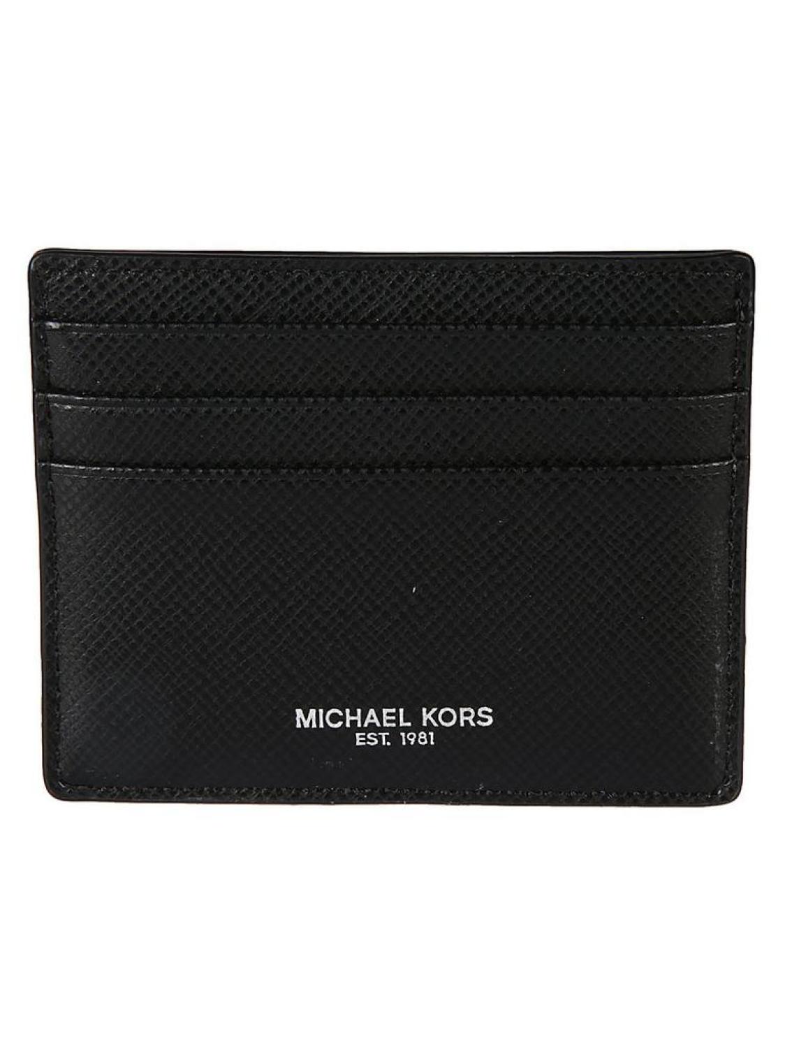 Michael Kors Logo Embossed Cardholder