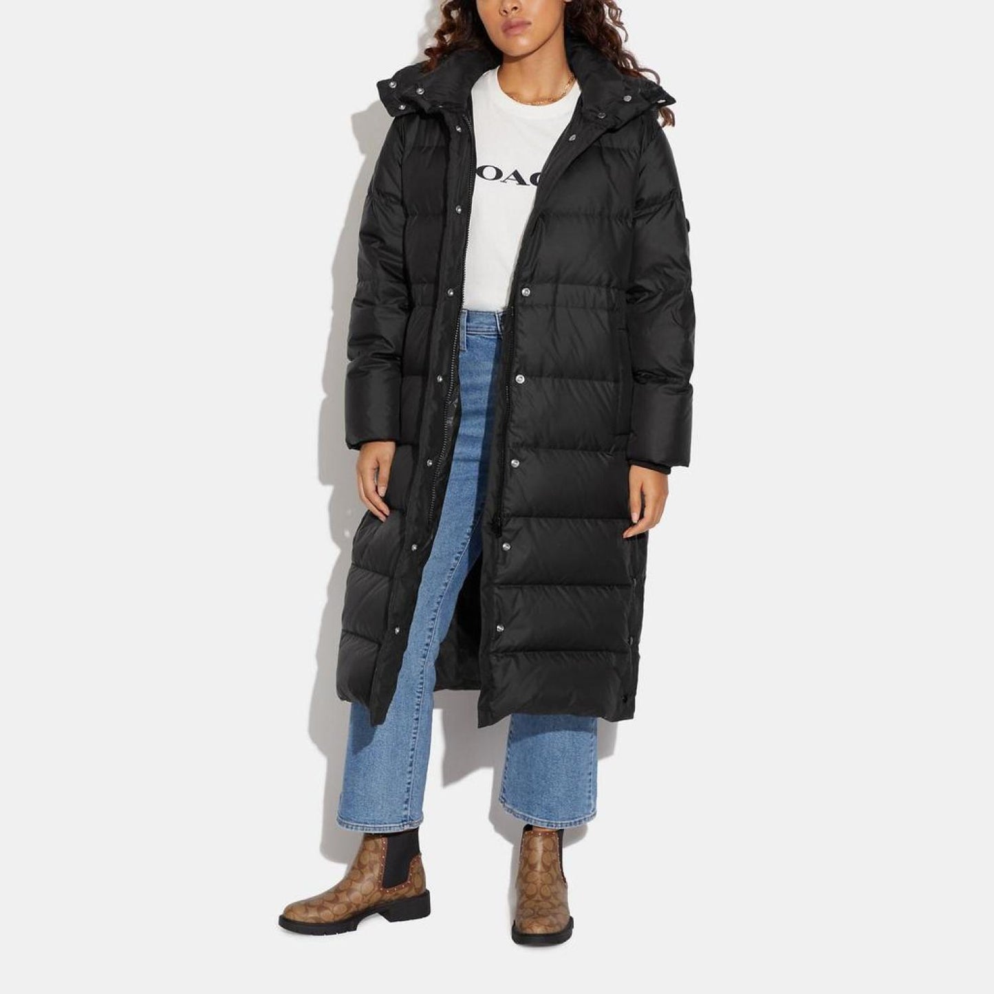 Coach Outlet Long Down Puffer