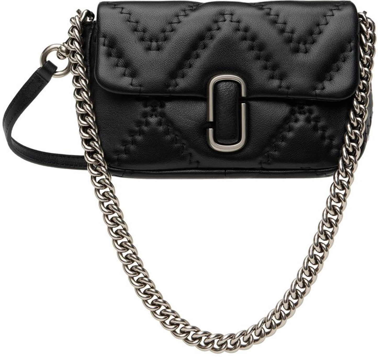 Black Mini 'The Quilted Leather J Marc' Shoulder Bag