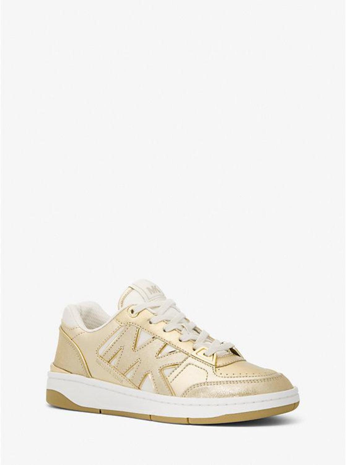 Rebel Metallic Leather Sneaker