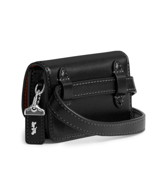 Luxe Refined Calf Leather Bandit Card Belt Bag