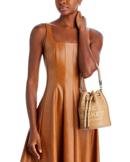 The Leather Bucket Bag