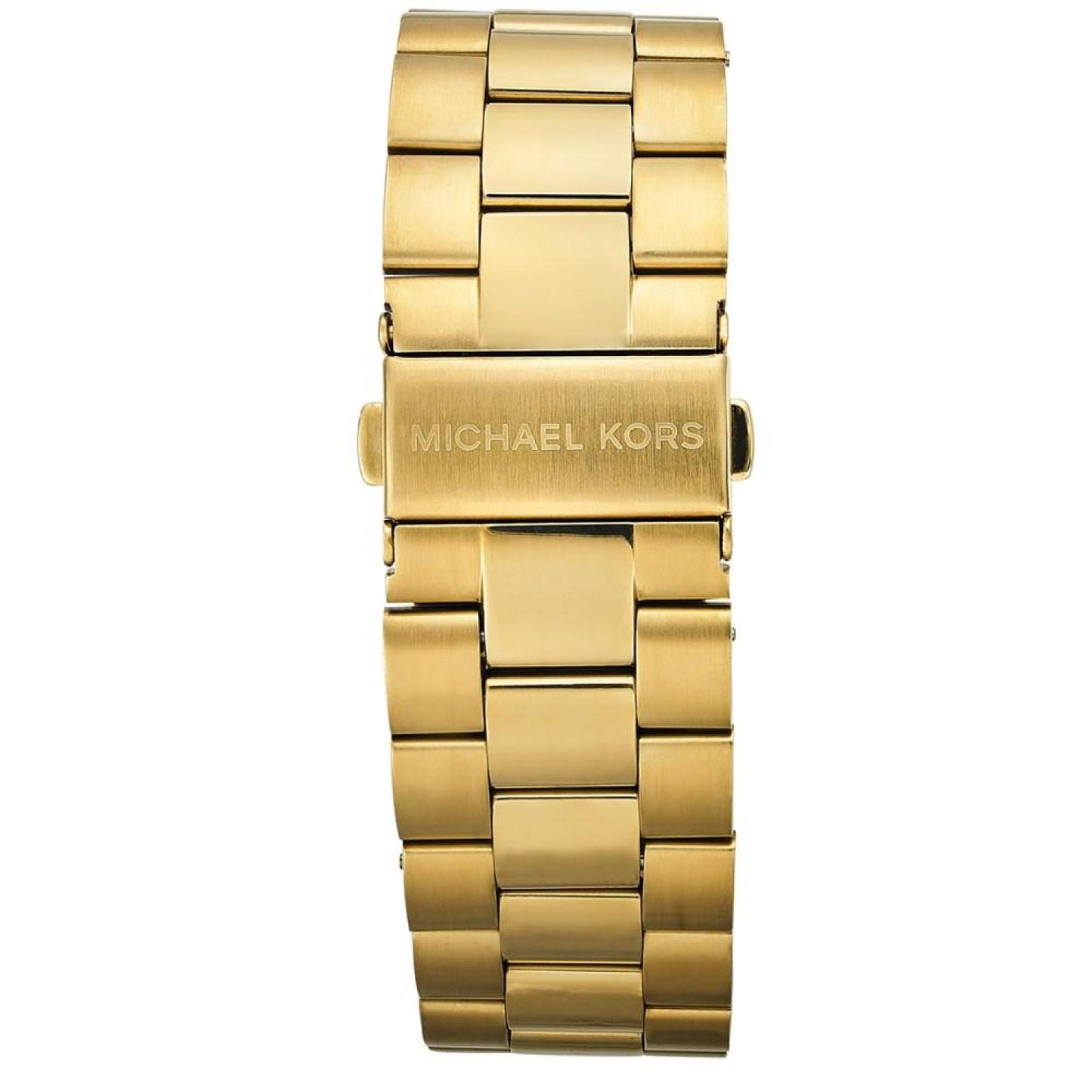 Unisex Slim Runway Ion-Plated Stainless Steel Bracelet Watch