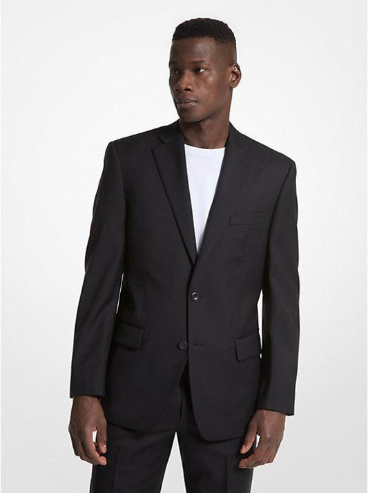 Modern-Fit Wool Blend Sports Coat