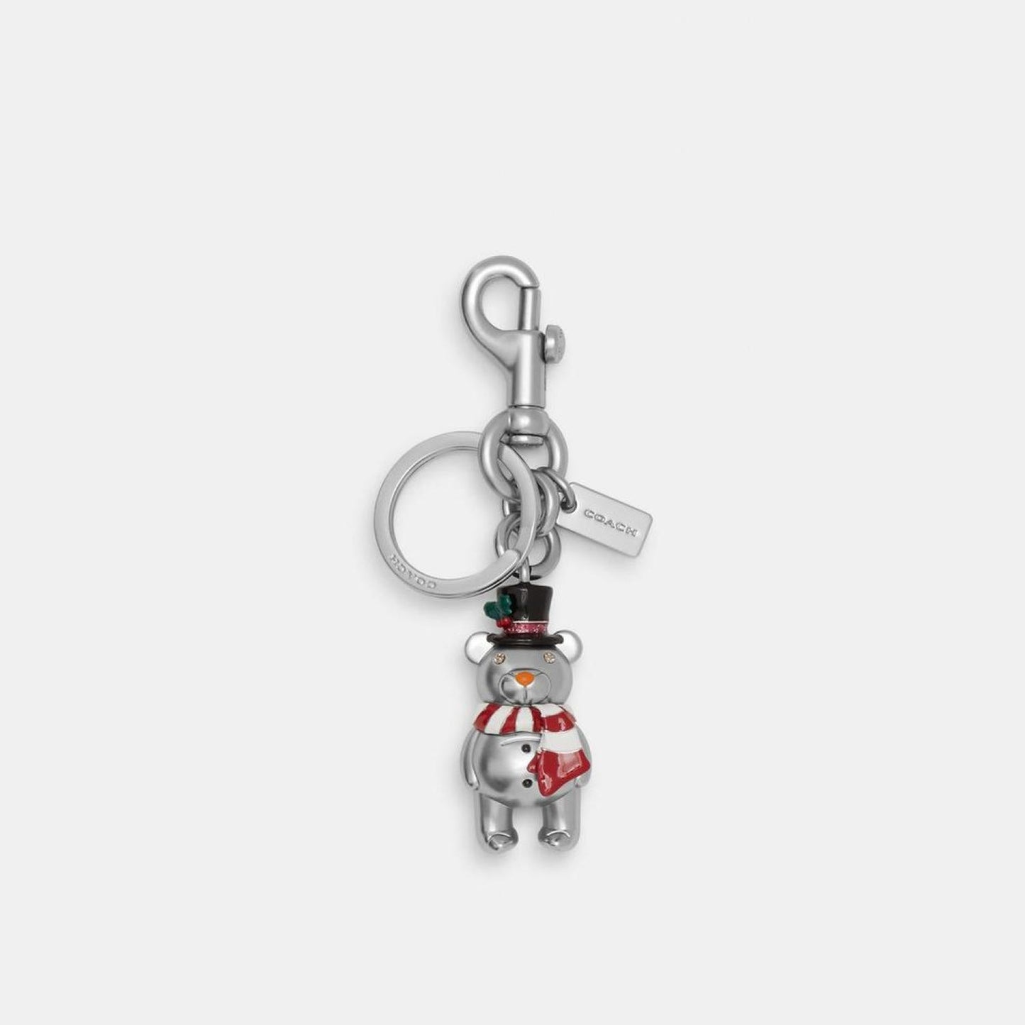 Coach Outlet Snowman Bear Bag Charm