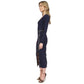 Women's Snap Chain-Belt Midi Dress