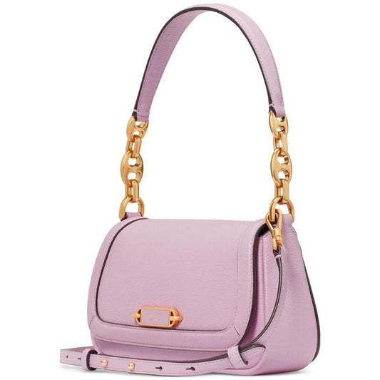 Gramercy Pebbled Leather Flap Shoulder Bag