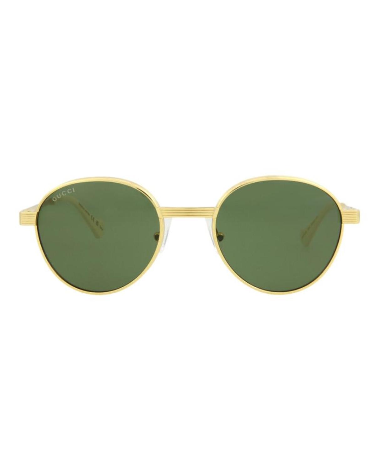 Round-Frame Metal Sunglasses