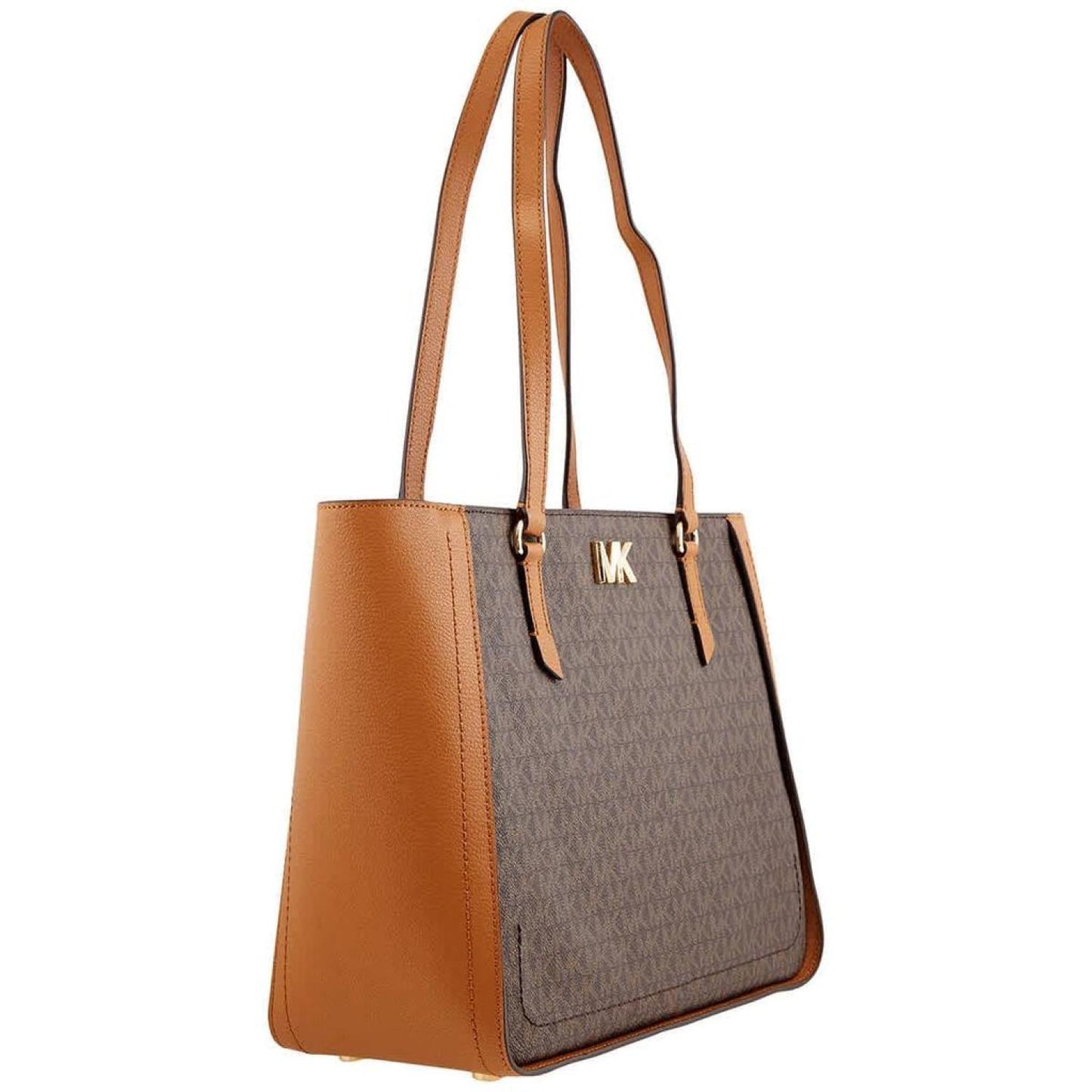 Michael Kors Sylvia Top Zip MK Acorn Signature Tote Bag