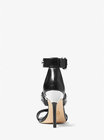 Amal Astor Stud Leather Sandal