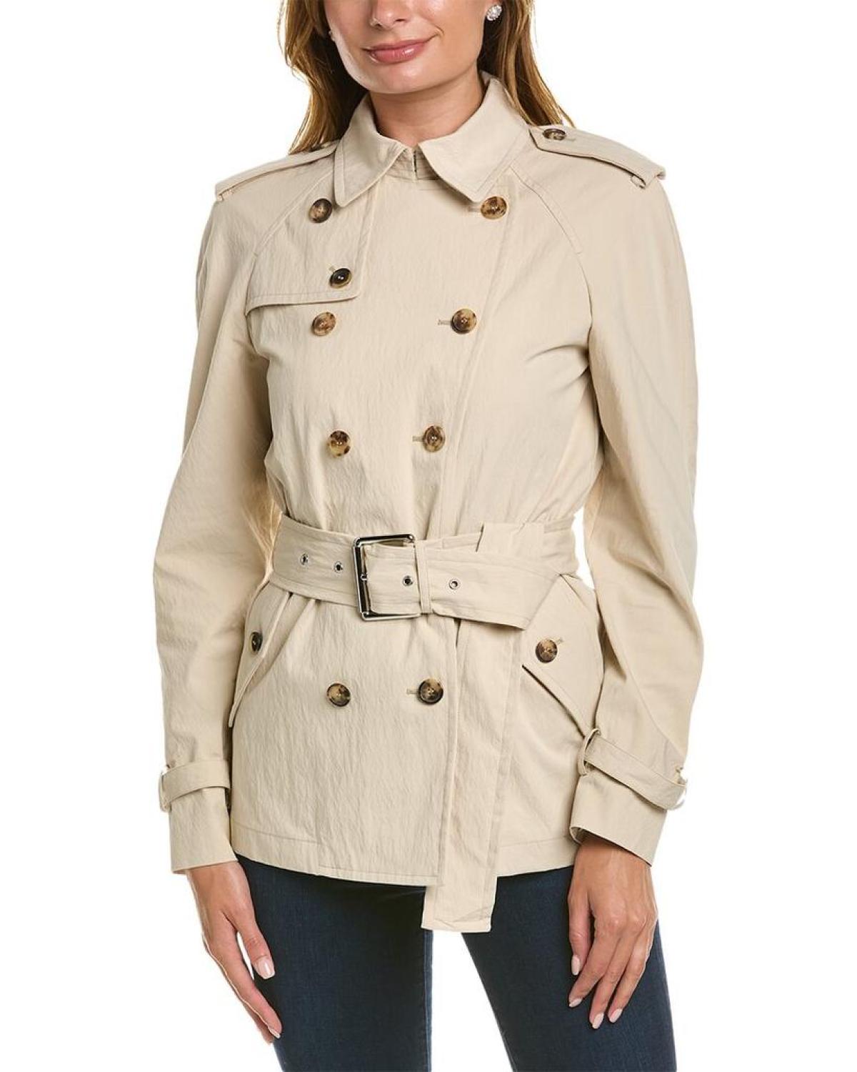 Michael Kors Techno Military Jacket