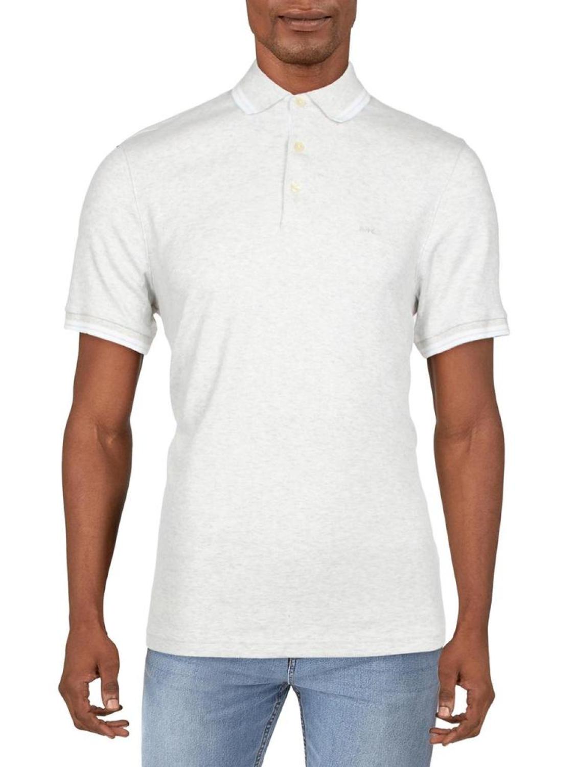 Greenwich Mens Monogram Short Sleeves Polo Shirt