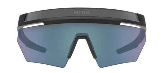 Prada Linea Rossa PS 01YS 1BO03U Shield Sunglasses