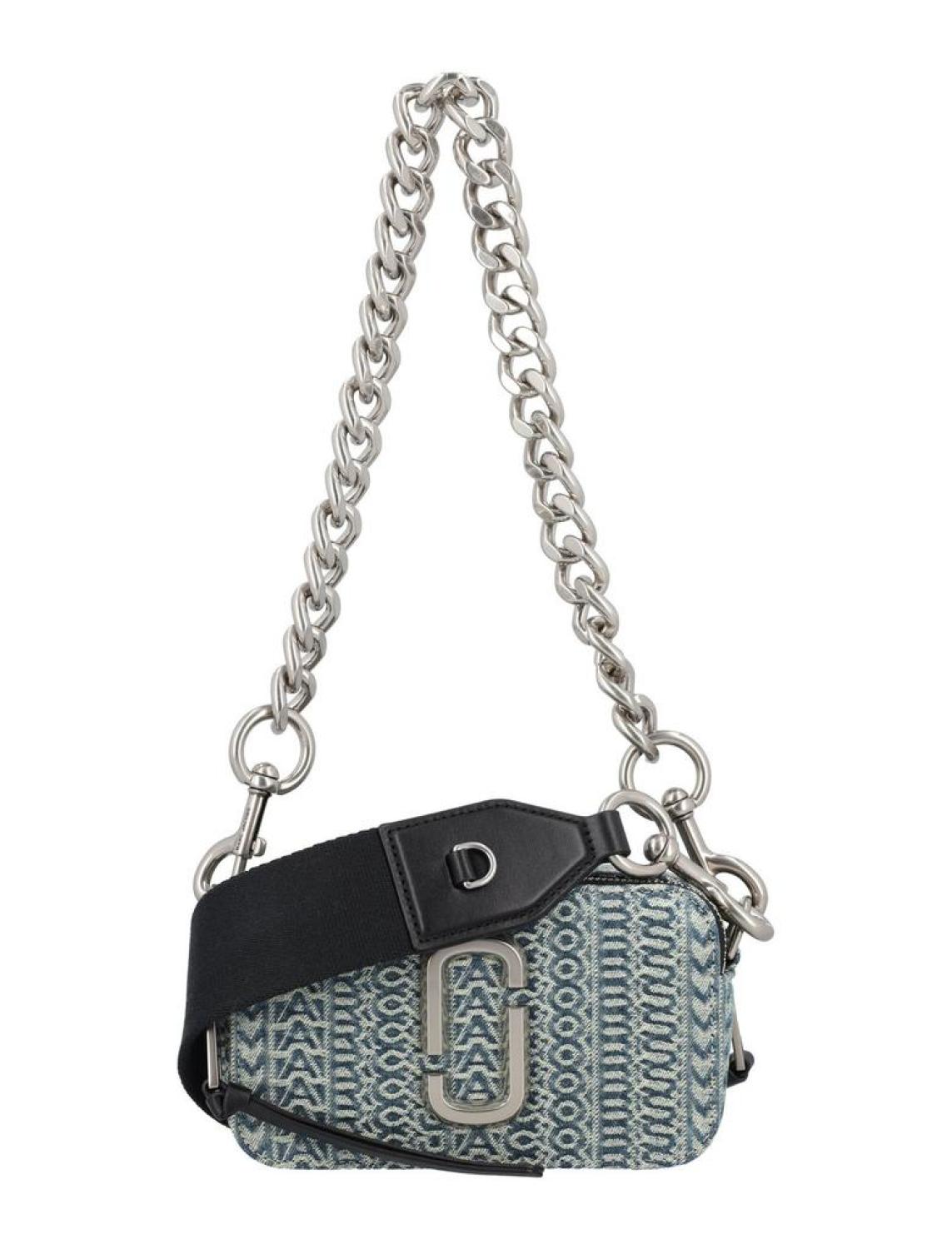 Marc Jacobs The Snapshot Monogram Zip-Up Crossbody Bag