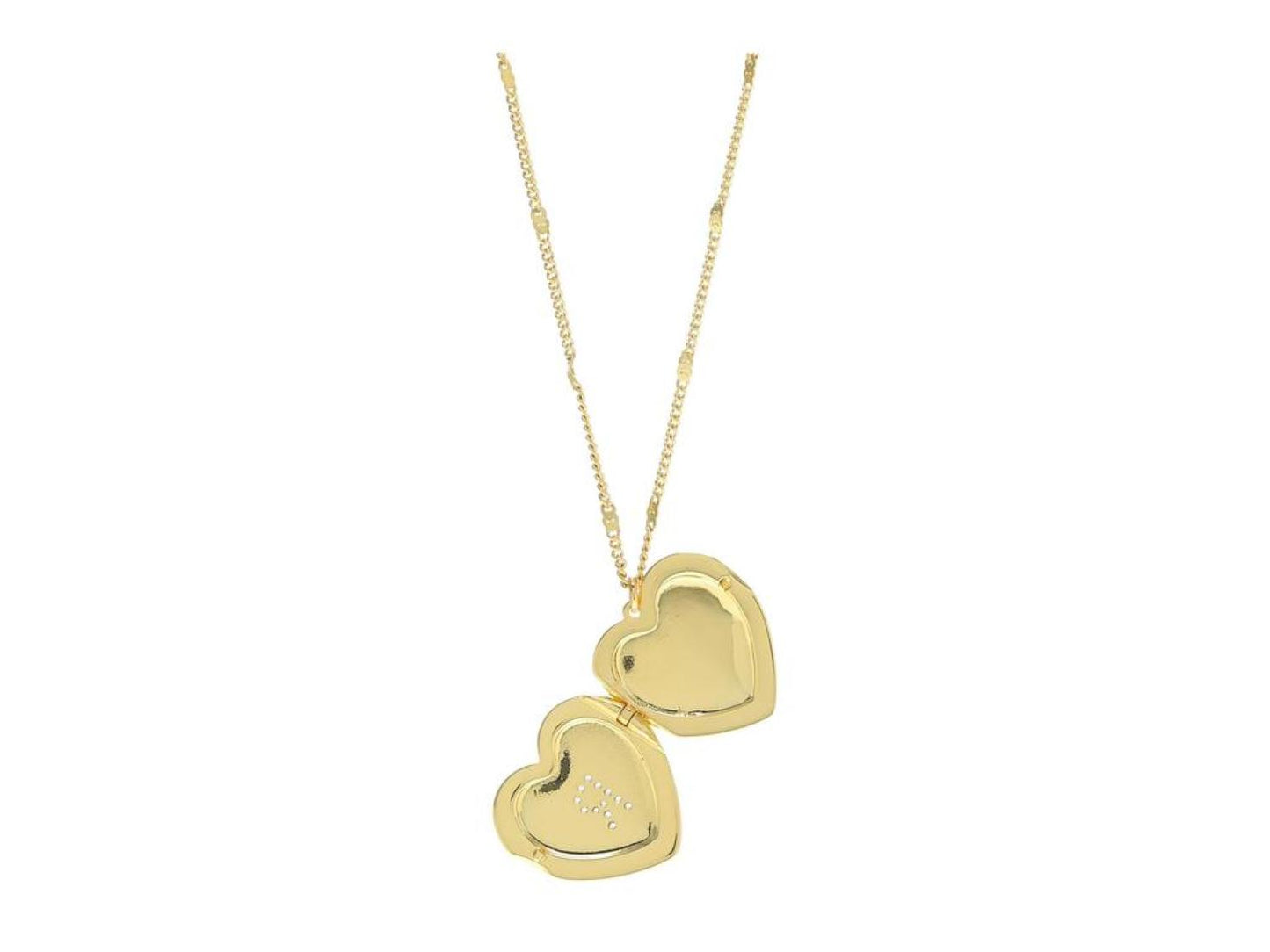 R Heart Locket