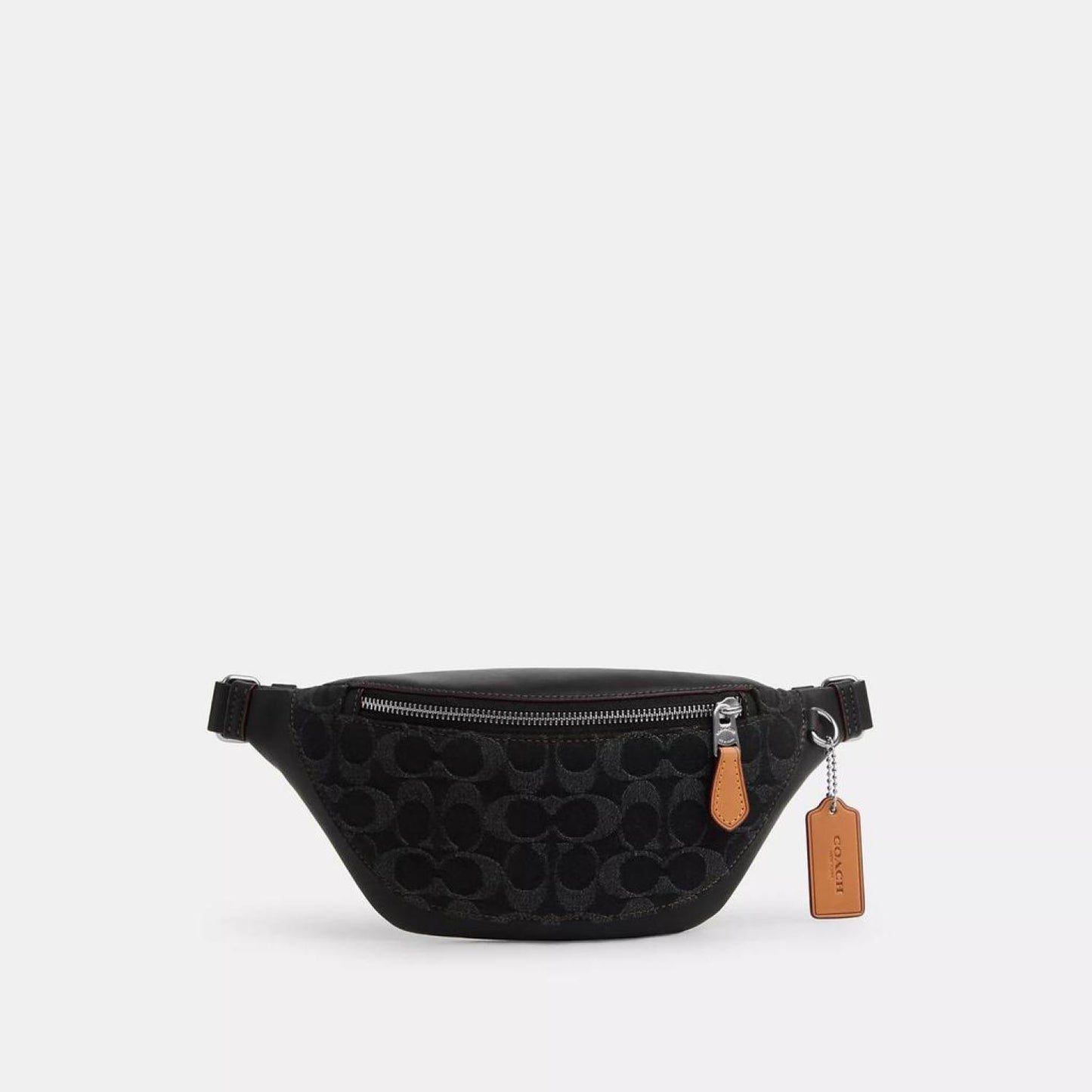 Coach Outlet Warren Mini Belt Bag In Signature Denim