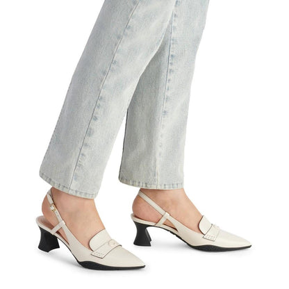 Women's Nikola Slingback Kitten Heel Pumps