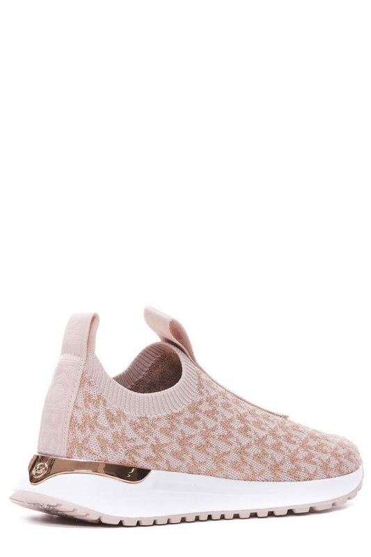 Michael Michael Kors Logo Jacquard Slip On Sneakers