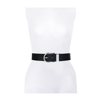 Women's Reversible Logo-Print Belt