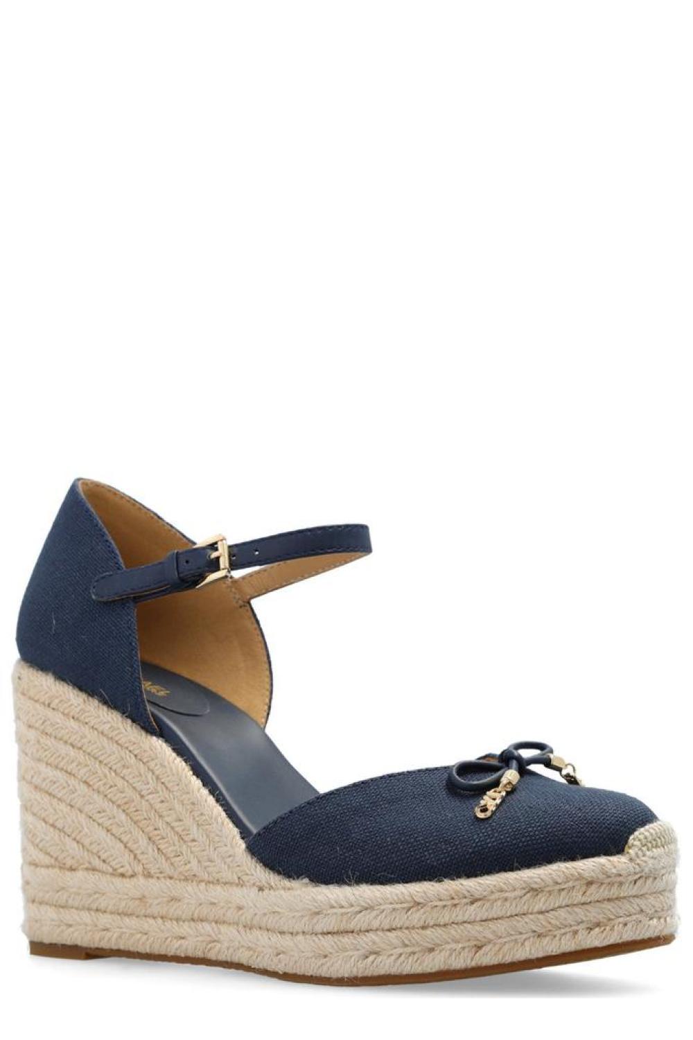 Michael Michael Kors Nori Bow Detailed Wedge Espadrilles