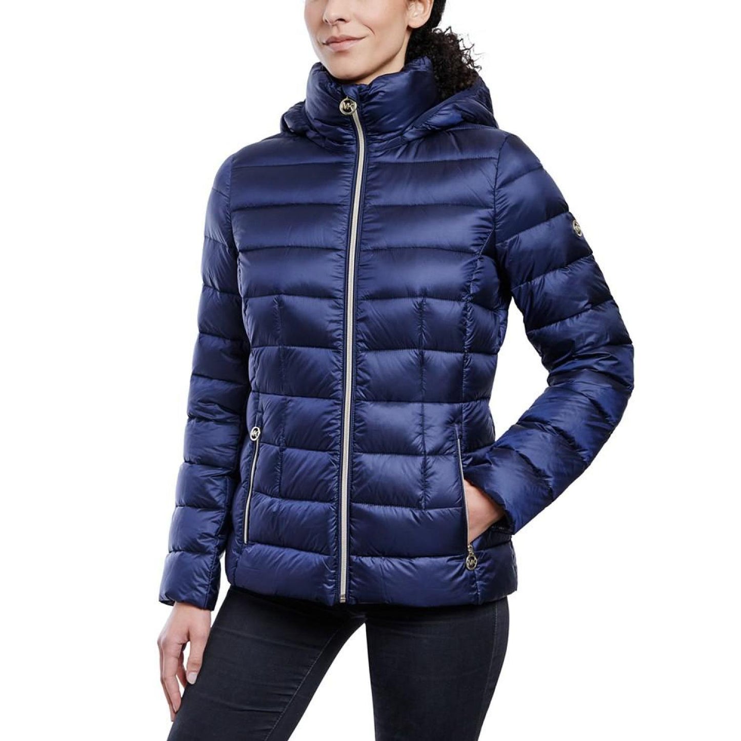 Women's Hooded Packable Down Shine Puffer Coat, Created for Macy's