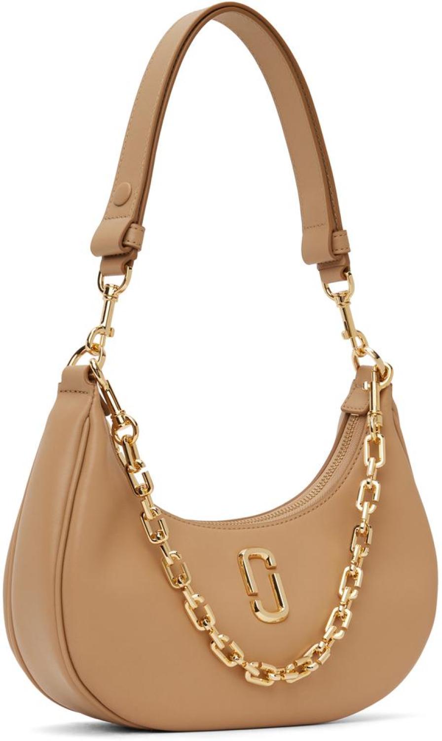 Tan 'The Curve' Bag