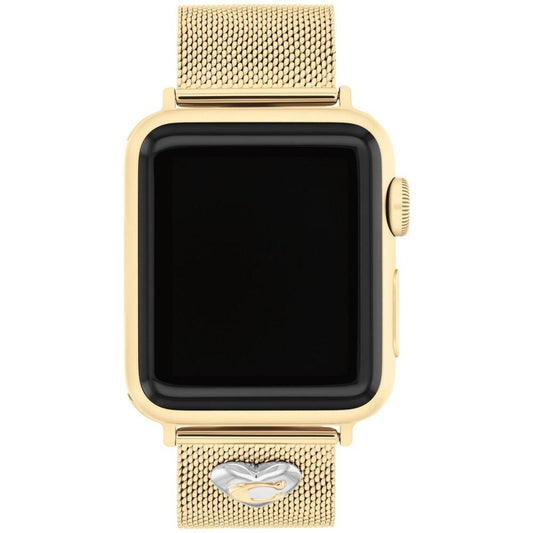 Gold-Tone Stainless Steel Mesh Bracelet for 38, 40, 41mm Apple Watch