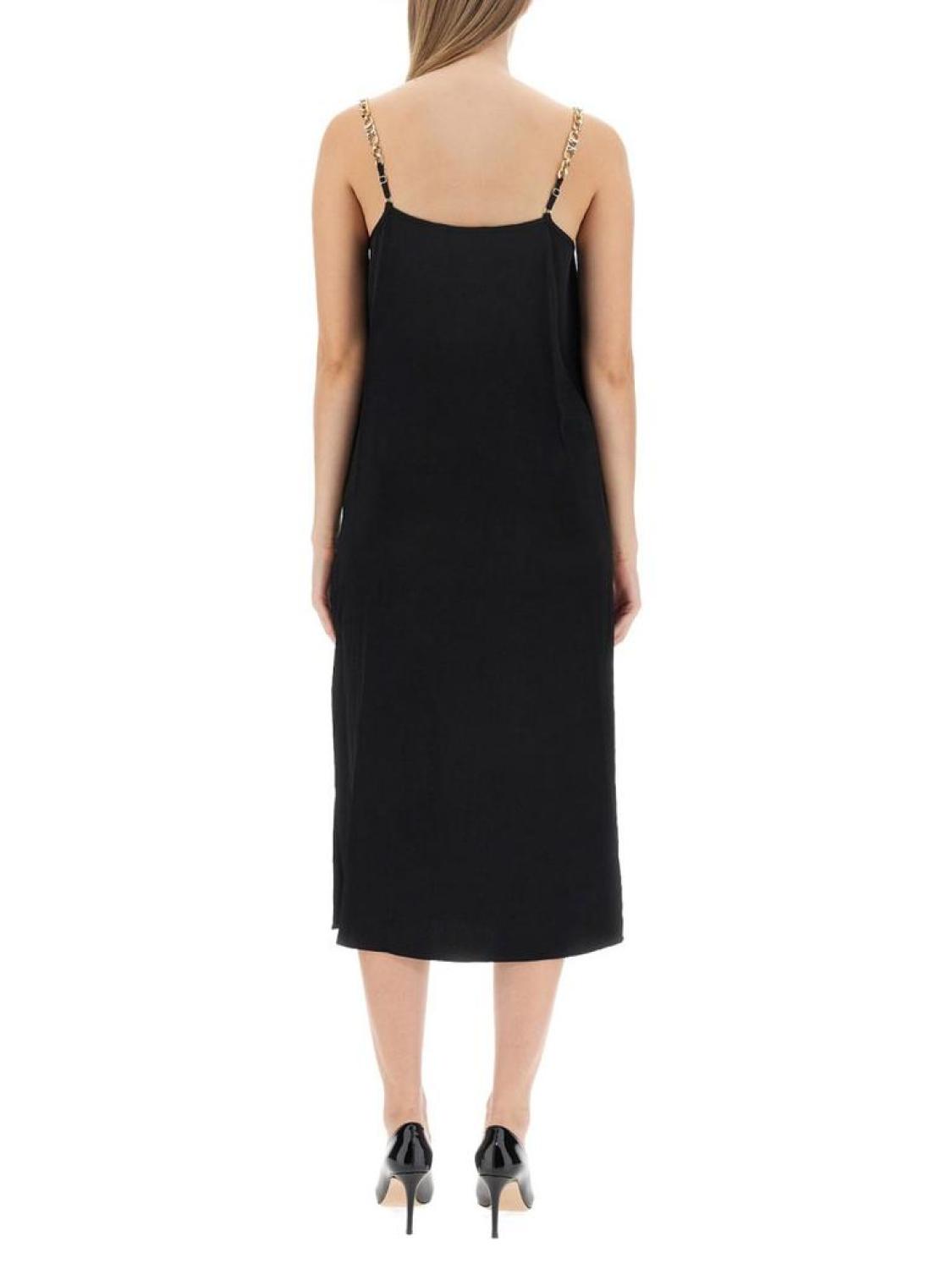 Michael Michael Kors Crepe Chain Midi Dress