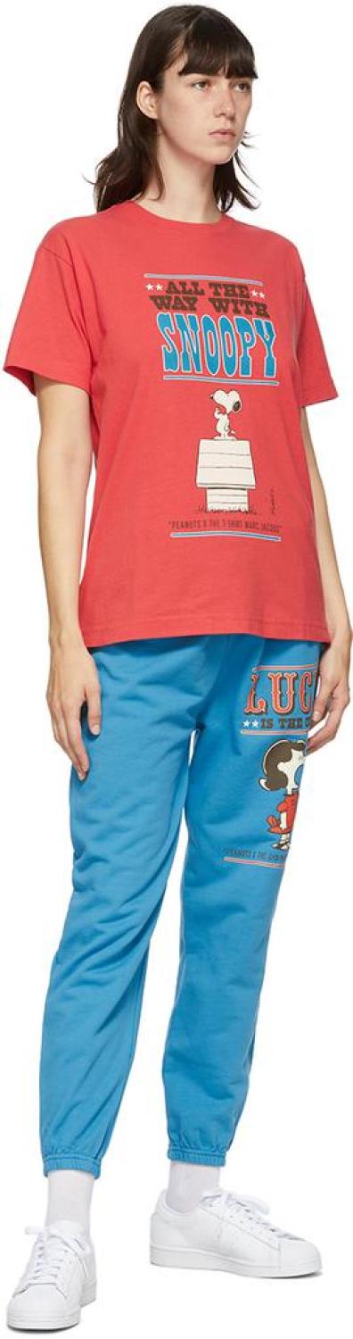 Blue Peanuts Edition 'The Gym' Lounge Pants