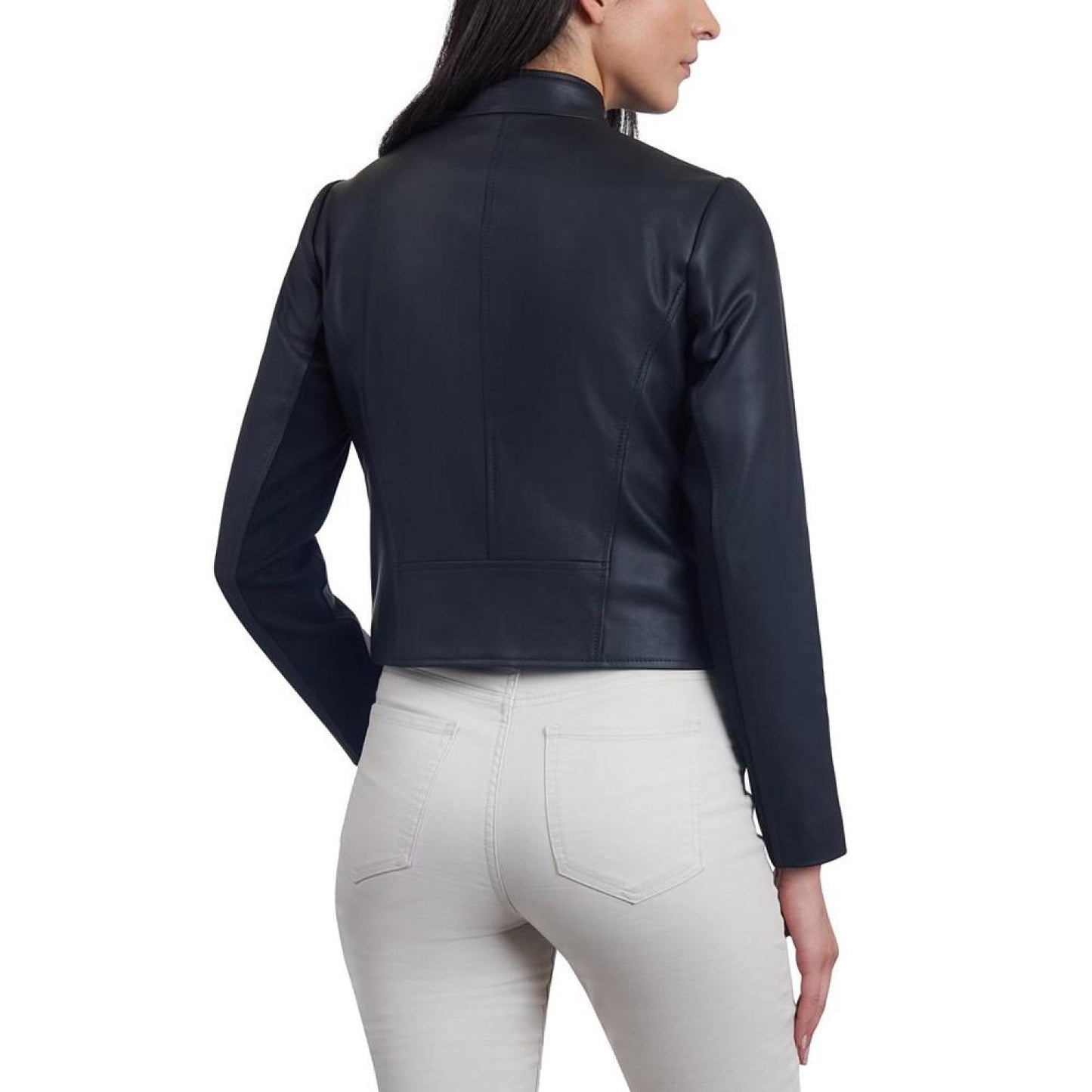 Women's Leather Racer Jacket