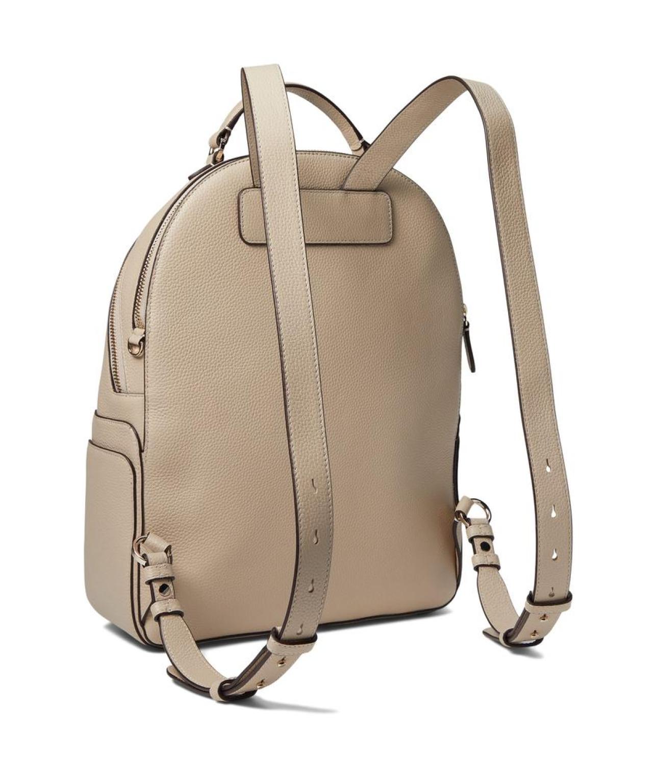 Hudson Pebble Pebbled Leather Large Backpack