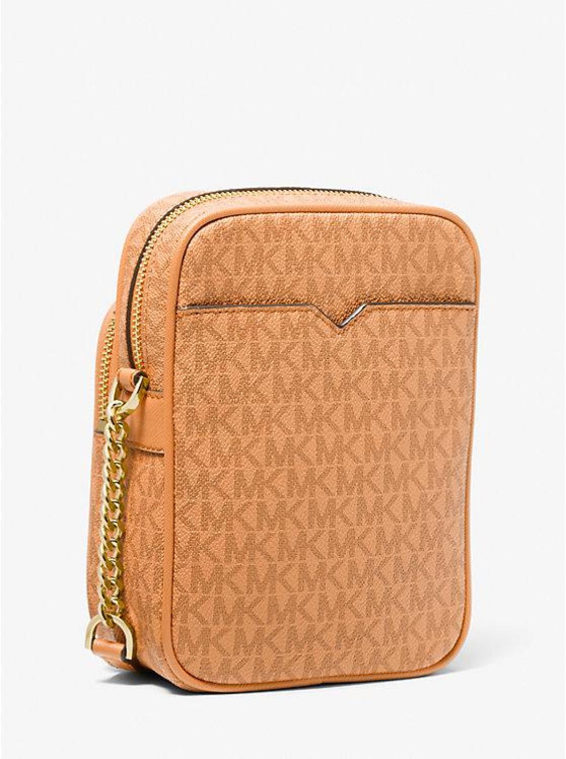 Jet Set Travel Medium Signature Logo Crossbody Bag