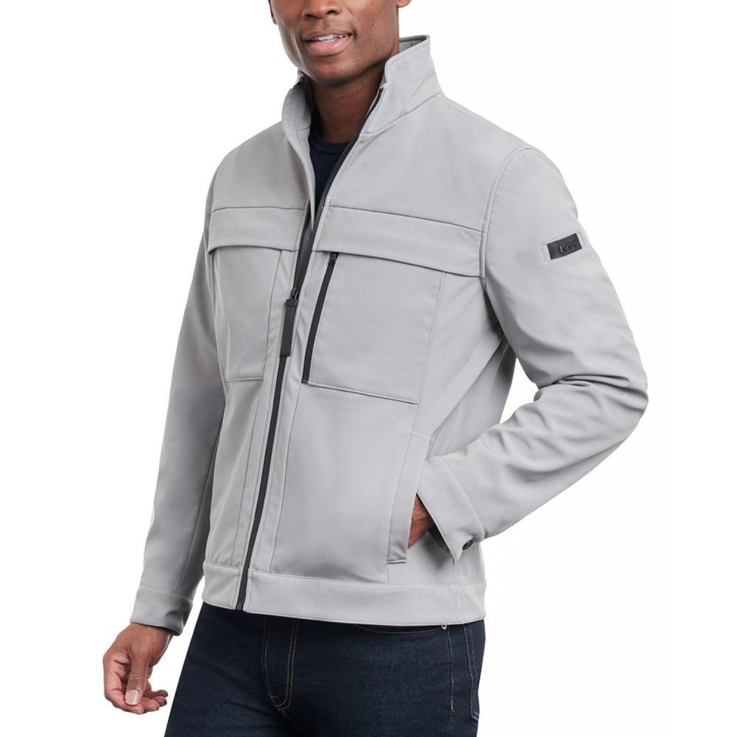 Men's Dressy Full-Zip Soft Shell Jacket