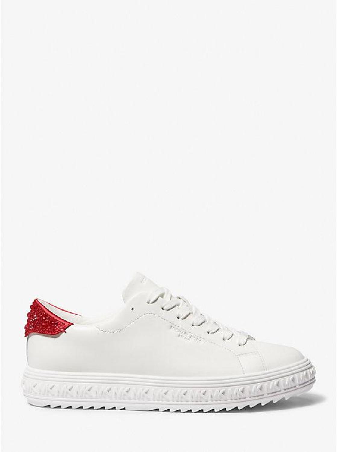 Grove Embellished Leather Sneaker