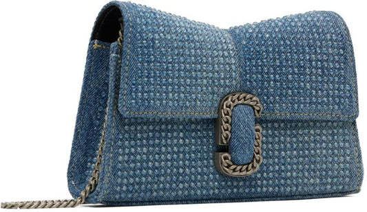 Blue 'The St. Marc Convertible' Denim Bag