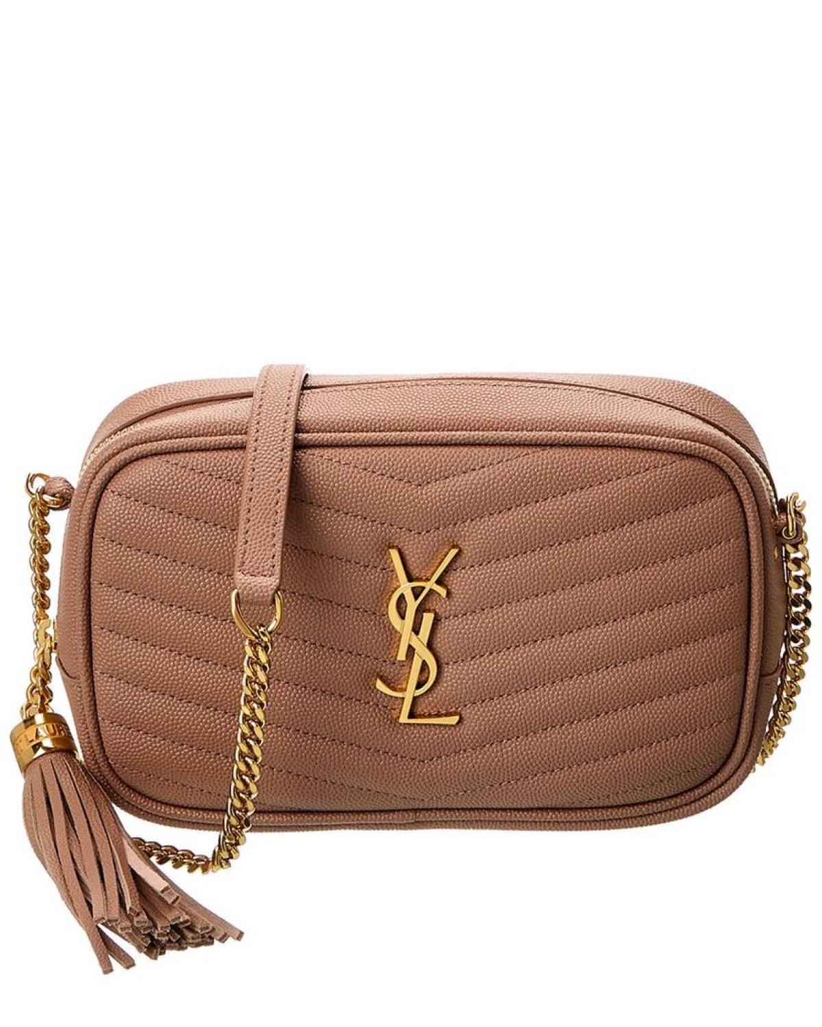 Saint Laurent Lou Mini Matelasse Leather Crossbody