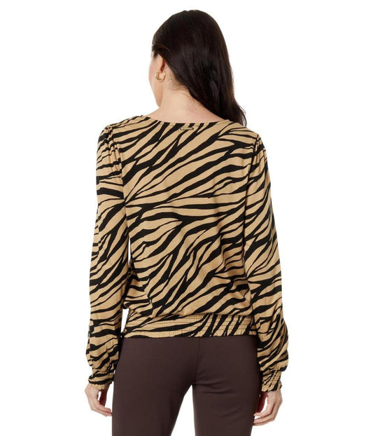 Tiger Smock Top