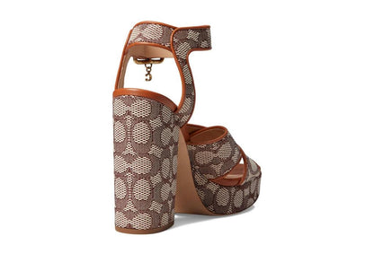 Nelly Textured Jacquard Sandal