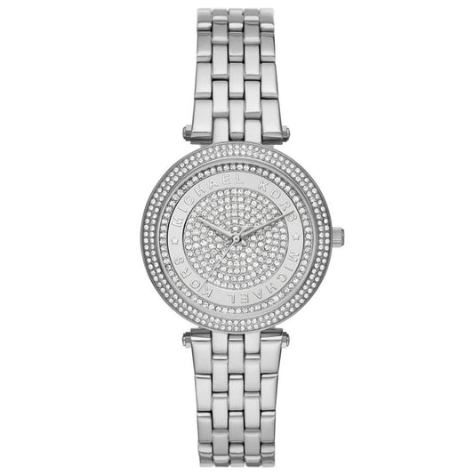 Women's Darci Three-Hand Silver-Tone Stainless Steel Bracelet Strap Watch 33mm