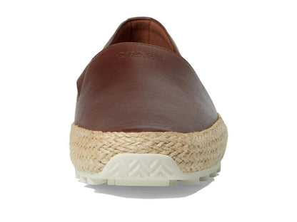 Leather Espadrille